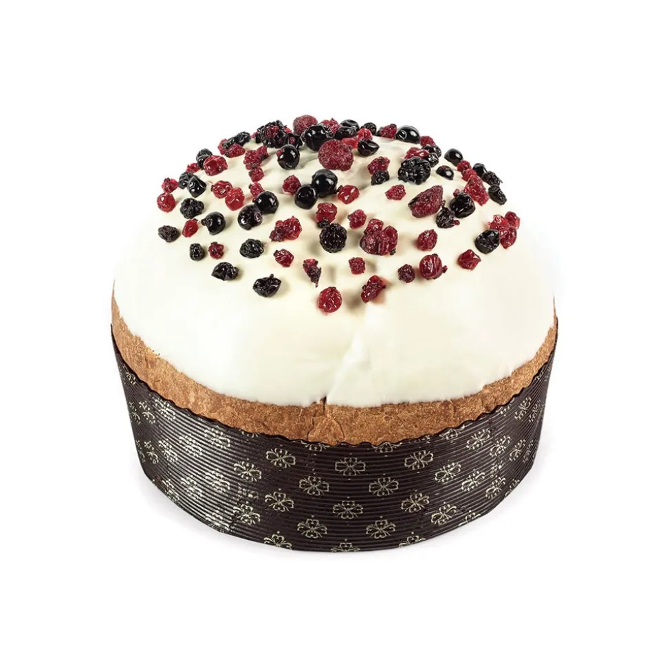 Vincente Delicacies - Panettone Covered with White Chocolate with Jar of White Cream - Mélange - Avvenice