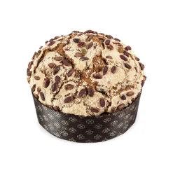 Vincente Delicacies - Panettone with Sicilian Pistachio, Peach and Chocolate - Printemps - Artisan in Metallic Box - Avvenice