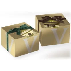 Vincente Delicacies - Panettone Coated with White Chocolate and Sicilian Pistachio Stuffed with Pistachio Cream - Le Chic - Avvenice