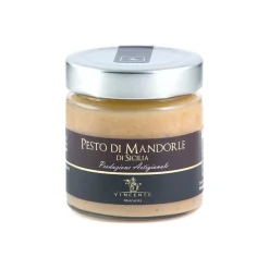 Vincente Delicacies - Sicilian Almond Pesto - Artisan Gourmet Pesto - 180 g - Avvenice