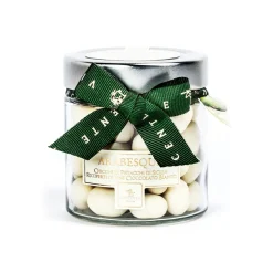 Vincente Delicacies - Sicilian Pistachios Covered with Fine White Chocolate - Arabesque - Natural Dried Fruits - Avvenice