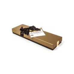Vincente Delicacies - Soft Nougat Bar with Sicilian Almonds and Covered with Fine White Chocolate - Ribbon Box - Avvenice
