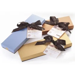 Vincente Delicacies - Soft Nougat Bar with Sicilian Almonds and Covered with Pure Milk Chocolate - Ribbon Box - Avvenice
