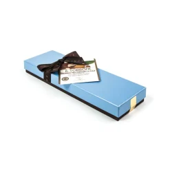 Vincente Delicacies - Soft Nougat Bar with Sicilian Almonds and Covered with Pure Milk Chocolate - Ribbon Box - Avvenice