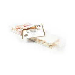 Vincente Delicacies - Soft Nougat Bar with Sicilian Almonds - in Opal Ribbon Flow-Pack - Avvenice