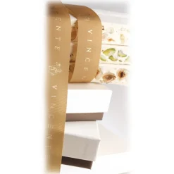 Vincente Delicacies - Soft Nougat Bar with Sicilian Almonds - Ribbon Box - Avvenice