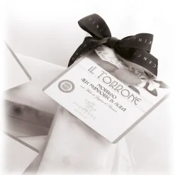 Vincente Delicacies - Soft Nougat Bar with Sicilian Almonds - in Opal Ribbon Flow-Pack - 400 g - Avvenice