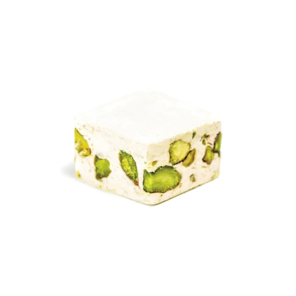 Vincente Delicacies - Soft Nougat Pieces with Sicilian Pistachio - Classic Baroque - Avvenice
