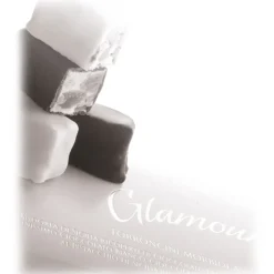 Vincente Delicacies - Soft Pistachio Nougat Candies and Covered with Fine White Chocolate - Glamour - Ribbon Box - Avvenice