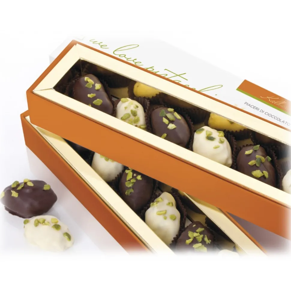 Vincente Delicacies - Ultra-Fine Handmade Chocolates Filled with Green Pistachio from Bronte P.D.O. - Maravilha Velouté - Avvenice