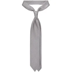 Viola Milano - Archivio Chain Selftipped Silk Tie - Pink - Handmade in Italy - Luxury Exclusive Collection - Avvenice