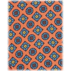 Viola Milano - Artisan Floral Silk Bow Tie - Rose - Handmade in Italy - Luxury Exclusive Collection - Avvenice