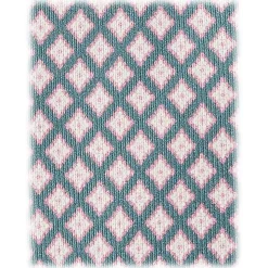 Viola Milano - Artisan Pattern Selftipped Silk Tie - Grey/Pink - Handmade in Italy - Luxury Exclusive Collection - Avvenice