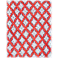 Viola Milano - Artisan Pattern Selftipped Silk Tie - Red Mix - Handmade in Italy - Luxury Exclusive Collection - Avvenice