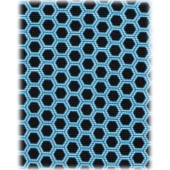 Viola Milano - Artisan Square Selftipped Italian Silk Tie - Midnight Mix - Handmade in Italy - Luxury Exclusive Collection - Avvenice