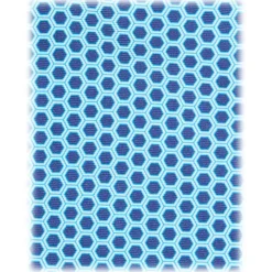 Viola Milano - Artisan Square Selftipped Italian Silk Tie - Blue Mix - Handmade in Italy - Luxury Exclusive Collection - Avvenice