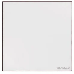 Viola Milano - Classic 100% Cotton Pocket Square - Brown - Handmade in Italy - Luxury Exclusive Collection - Avvenice