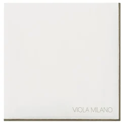 Viola Milano - Classic 100% Cotton Pocket Square - Army Green - Handmade in Italy - Luxury Exclusive Collection - Avvenice