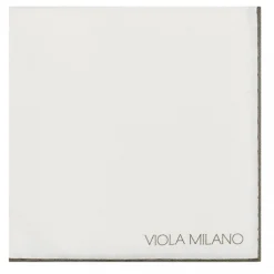 Viola Milano - Classic Shoestring 100% Linen Pocket Square - Army Green - Handmade in Italy - Luxury Exclusive Collection - Avvenice
