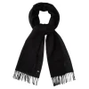 Viola Milano - Double Face Zibellino Cashmere Scarf - Dark Grey Mix - Handmade in Italy - Luxury Exclusive Collection - Avvenice
