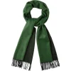 Viola Milano - Double Face 100% Zibellino Cashmere Scarf - Forest Mix - Handmade in Italy - Luxury Exclusive Collection - Avvenice
