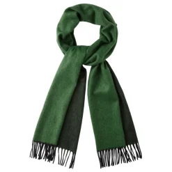 Viola Milano - Double Face Zibellino Cashmere Scarf - Forest Mix - Handmade in Italy - Luxury Exclusive Collection - Avvenice