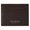 Viola Milano - Grain Leather Credit Card Holder - Brown - Handmade in Italy - Luxury Exclusive Collection - Avvenice