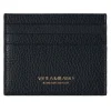 Viola Milano - Grain Leather Credit Card Holder - Navy - Handmade in Italy - Luxury Exclusive Collection - Avvenice