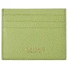 Viola Milano - Grain Leather Credit Card Holder - Lime - Handmade in Italy - Luxury Exclusive Collection - Avvenice