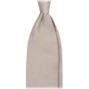 Viola Milano - Grenadine Garza Fina Unlined Tie - Ivory - Handmade in Italy - Luxury Exclusive Collection - Avvenice