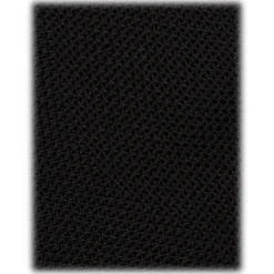 Viola Milano - Grenadine Garza Fina Unlined Tie - Black - Handmade in Italy - Luxury Exclusive Collection - Avvenice