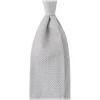 Viola Milano - Grenadine Garza Grossa Unlined Tie - Ice - Handmade in Italy - Luxury Exclusive Collection - Avvenice