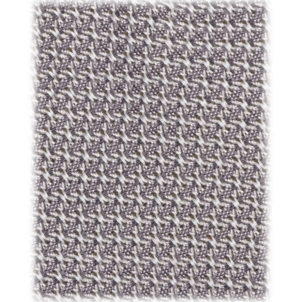 Viola Milano - Grenadine Garza Grossa Unlined Tie - Silver - Handmade in Italy - Luxury Exclusive Collection - Avvenice
