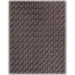 Viola Milano - Grenadine Garza Grossa Unlined Tie - Graphite - Handmade in Italy - Luxury Exclusive Collection - Avvenice