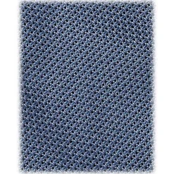 Viola Milano - Grenadine Garza Fina 7-Fold Unlined Tie - Sea - Handmade in Italy - Luxury Exclusive Collection - Avvenice