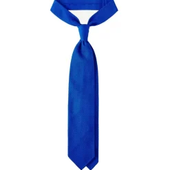 Viola Milano - Grenadine Garza Grossa Unlined Tie - Sky - Handmade in Italy - Luxury Exclusive Collection - Avvenice
