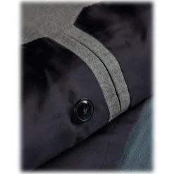 Viola Milano - Half-lined Loro Piana Double Breasted Suit - Sea Solaro - Handmade in Italy - Luxury Exclusive Collection - Avvenice