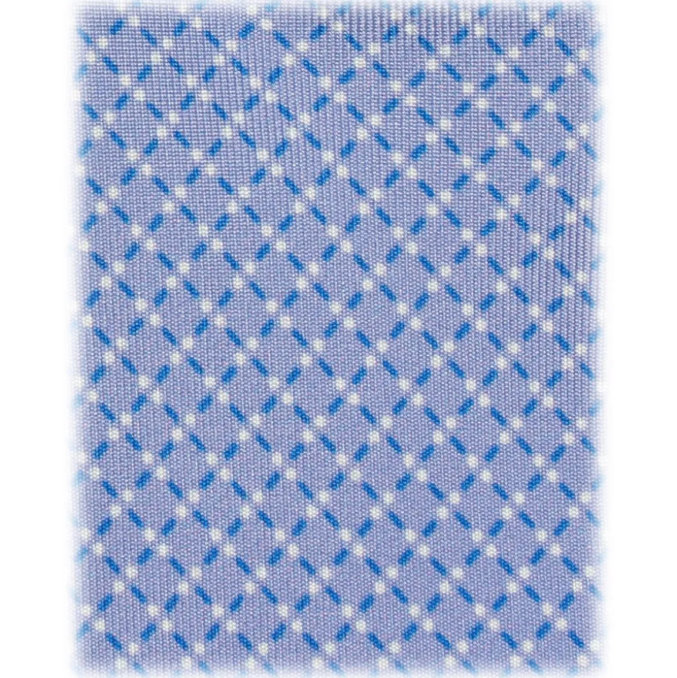 Viola Milano - Infiniti Dot Selftipped Italian Silk Tie - Purple - Handmade in Italy - Luxury Exclusive Collection - Avvenice