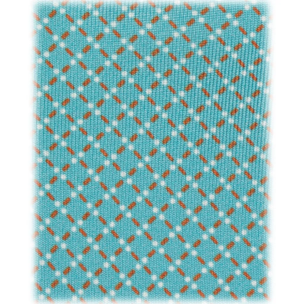 Viola Milano - Infiniti Dot Selftipped Italian Silk Tie - Menthol - Handmade in Italy - Luxury Exclusive Collection - Avvenice