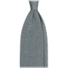 Viola Milano - Knitted Limited Label V-End Silk Tie - Cool Blue - Handmade in Italy - Luxury Exclusive Collection - Avvenice