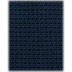 Viola Milano - Knitted Limited Label V-End Silk Tie - Sea - Handmade in Italy - Luxury Exclusive Collection - Avvenice