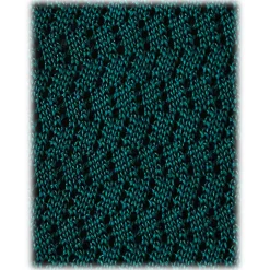 Viola Milano - Knitted Zig Zag Pattern Silk Tie - Spring Forest - Handmade in Italy - Luxury Exclusive Collection - Avvenice