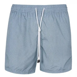 Viola Milano - Maillon Printed Swimtrunks - Mint Mix - Handmade in Italy - Luxury Exclusive Collection - Avvenice