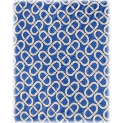 Viola Milano - Maillon Selftipped Italian Silk Tie - Navy/White - Handmade in Italy - Luxury Exclusive Collection - Avvenice