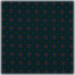 Viola Milano - Micro Floral Silk Pocket Square - Forest Mix - Handmade in Italy - Luxury Exclusive Collection - Avvenice