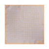 Viola Milano - Micro Pattern Silk Pocket Square - Orange - Handmade in Italy - Luxury Exclusive Collection - Avvenice