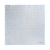 Viola Milano - Micro Stirrups Silk Pocket Square - Light Blue - Handmade in Italy - Luxury Exclusive Collection - Avvenice