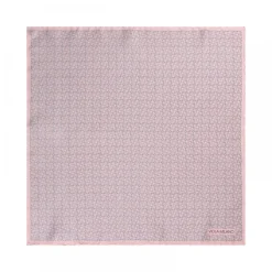 Viola Milano - Micro Stirrups Silk Pocket Square - Pink - Handmade in Italy - Luxury Exclusive Collection - Avvenice