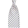 Viola Milano - Mix Floral Untipped Italian Silk Tie - White Mix - Handmade in Italy - Luxury Exclusive Collection - Avvenice