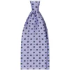 Viola Milano - Mix Floral Selftipped Italian Silk Tie - Purple Mix - Handmade in Italy - Luxury Exclusive Collection - Avvenice